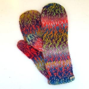 Oneill Rainbow Knitted Mittens